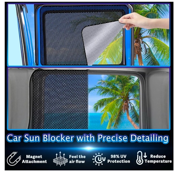 Car Window Sunshield - Picture 4 of 8